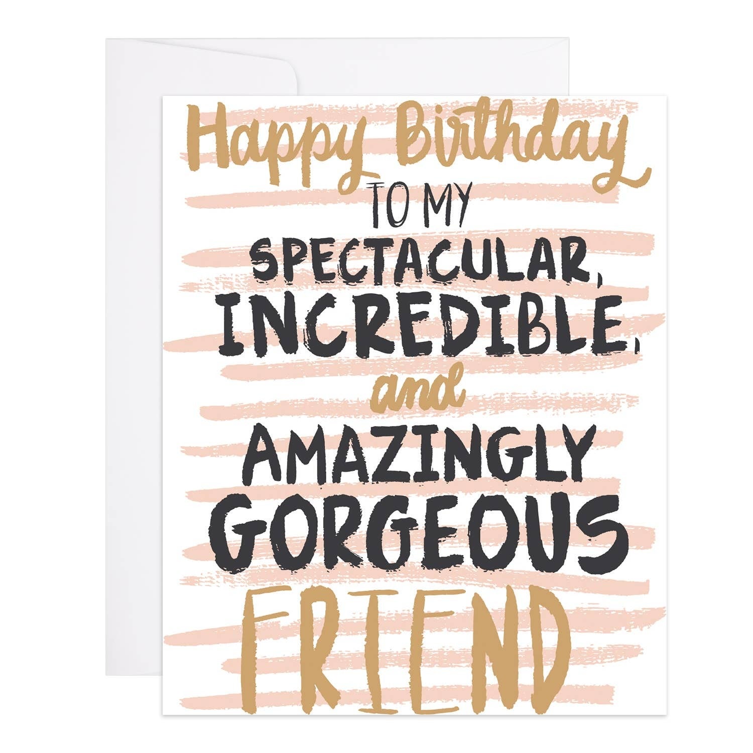 Happy Birthday Gorgeous Friend Shabby To Chic
